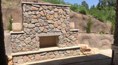 outdoor fireplaces in Littleton, CO