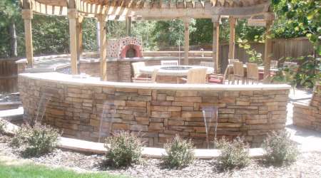 retaining wall construction in Littleton, CO